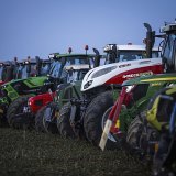 Après les mobilisations en France, en Allemagne et dans d'autres pays d'Europe, la révolte des paysans a également gagné la Suisse fin janvier dernier. Keystone/VALENTIN FLAURAUD